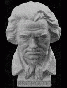 Dean as Ludwig van Beethoven